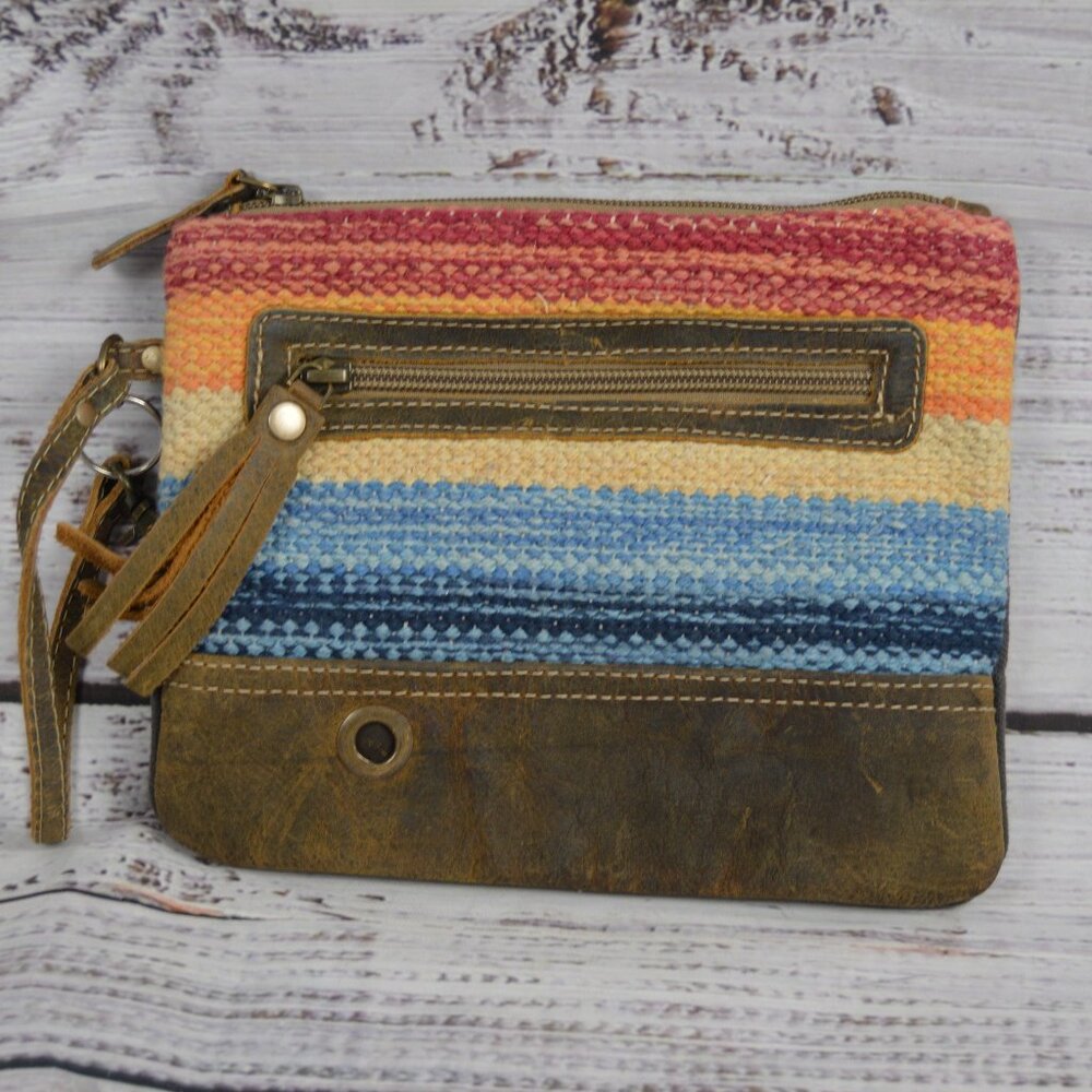 Myra Bag - Midsummer Wristlet Clutch Pouch - Leather Wristlet Strap BROKEN HOOK